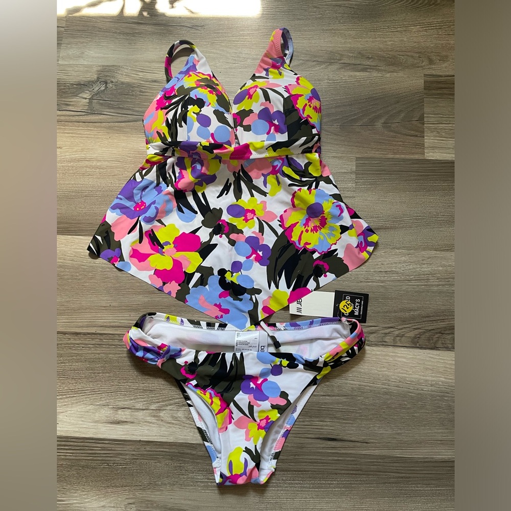 NWT - Bar III tankini swimsuit set